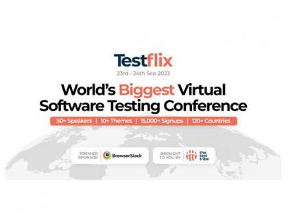 15,000 Testers Await The World’s Biggest Virtual Software Testing Conference - TestFlix | 15,000 Testers Await The World’s Biggest Virtual Software Testing Conference - TestFlix 15,000 Testers Await The World’s Biggest Virtual Software Testing Conference - TestFlix | 15,000 Testers Await The World’s Biggest Virtual Software Testing Conference - TestFlix