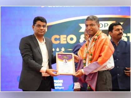 Sarveshaa SB, MD, BHADRA Group Receives 'Top CEO Award' at 'Global Investors Growth Summit' in Bengaluru | Sarveshaa SB, MD, BHADRA Group Receives 'Top CEO Award' at 'Global Investors Growth Summit' in Bengaluru