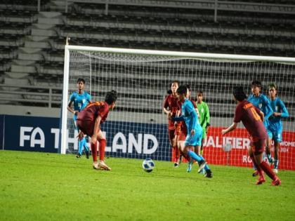 AFC U17 Women's Asian Cup Qualifiers: Indian women's team goes down to Thailand 0-3 | AFC U17 Women's Asian Cup Qualifiers: Indian women's team goes down to Thailand 0-3 AFC U17 Women's Asian Cup Qualifiers: Indian women's team goes down to Thailand 0-3 | AFC U17 Women's Asian Cup Qualifiers: Indian women's team goes down to Thailand 0-3