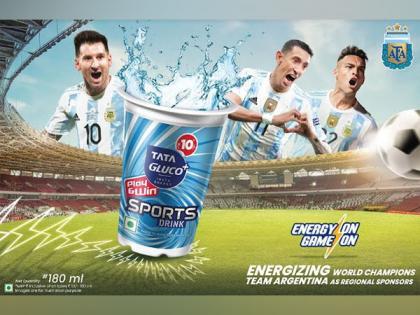 The Argentine Football Association and Tata Gluco+, Regional Sponsor in India, Present a New Product: Tata Gluco+ Sports Drink | The Argentine Football Association and Tata Gluco+, Regional Sponsor in India, Present a New Product: Tata Gluco+ Sports Drink