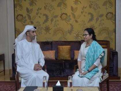 Mamata Banerjee discusses ways to boost trade relations, exports with UAE Foreign Trade Minister | Mamata Banerjee discusses ways to boost trade relations, exports with UAE Foreign Trade Minister Mamata Banerjee discusses ways to boost trade relations, exports with UAE Foreign Trade Minister | Mamata Banerjee discusses ways to boost trade relations, exports with UAE Foreign Trade Minister