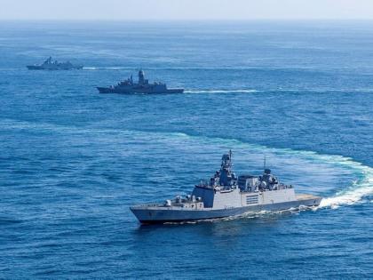INS Sahyadri participates in maiden India-Indonesia-Australia trilateral exercise | INS Sahyadri participates in maiden India-Indonesia-Australia trilateral exercise INS Sahyadri participates in maiden India-Indonesia-Australia trilateral exercise | INS Sahyadri participates in maiden India-Indonesia-Australia trilateral exercise
