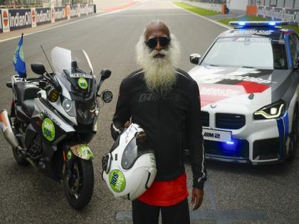 Sadhguru takes an exciting inauguration lap at BIC ahead of Grand Prix of India | Sadhguru takes an exciting inauguration lap at BIC ahead of Grand Prix of India Sadhguru takes an exciting inauguration lap at BIC ahead of Grand Prix of India | Sadhguru takes an exciting inauguration lap at BIC ahead of Grand Prix of India
