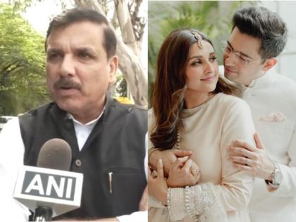 May God fulfil all their wishes: AAP MP Sanjay Singh congratulates Raghav Chadha, Parineeti Chopra ahead of their wedding | May God fulfil all their wishes: AAP MP Sanjay Singh congratulates Raghav Chadha, Parineeti Chopra ahead of their wedding May God fulfil all their wishes: AAP MP Sanjay Singh congratulates Raghav Chadha, Parineeti Chopra ahead of their wedding | May God fulfil all their wishes: AAP MP Sanjay Singh congratulates Raghav Chadha, Parineeti Chopra ahead of their wedding