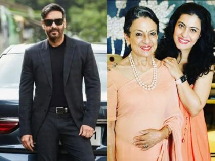 Ajay Devgn wishes mother-in-law Tanuja on her 80th birthday | Ajay Devgn wishes mother-in-law Tanuja on her 80th birthday