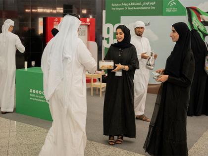 Sharjah Airport receives Saudi passengers with festive atmosphere | Sharjah Airport receives Saudi passengers with festive atmosphere Sharjah Airport receives Saudi passengers with festive atmosphere | Sharjah Airport receives Saudi passengers with festive atmosphere