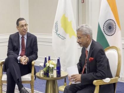 EAM Jaishankar meets his Cyprus counterpart in New York, discusses bilateral ties  | EAM Jaishankar meets his Cyprus counterpart in New York, discusses bilateral ties 