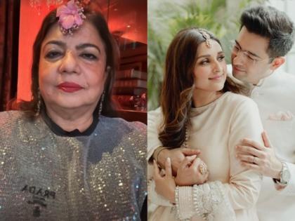 Did Priyanka Chopra’s mom Madhu Chopra share look from Raghav-Parineeti pre-wedding ceremony? | Did Priyanka Chopra’s mom Madhu Chopra share look from Raghav-Parineeti pre-wedding ceremony? Did Priyanka Chopra’s mom Madhu Chopra share look from Raghav-Parineeti pre-wedding ceremony? | Did Priyanka Chopra’s mom Madhu Chopra share look from Raghav-Parineeti pre-wedding ceremony?