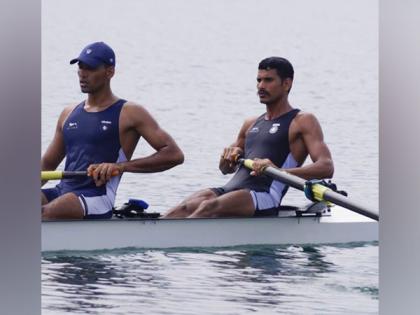 Lekh Ram, Babu Lal claim India's second rowing medal, settle for bonze in men's pair final | Lekh Ram, Babu Lal claim India's second rowing medal, settle for bonze in men's pair final Lekh Ram, Babu Lal claim India's second rowing medal, settle for bonze in men's pair final | Lekh Ram, Babu Lal claim India's second rowing medal, settle for bonze in men's pair final