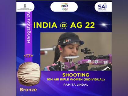 Asian Games: Ramita finishes 3rd to clinch bronze in Women's 10m Air Rifle individual event | Asian Games: Ramita finishes 3rd to clinch bronze in Women's 10m Air Rifle individual event