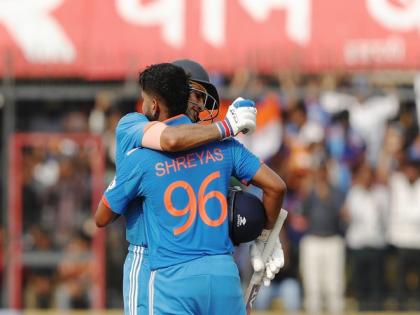Gill-Iyer centuries, Suryakumar's fireworks help India reach 399/5 against Australia in 2nd ODI | Gill-Iyer centuries, Suryakumar's fireworks help India reach 399/5 against Australia in 2nd ODI