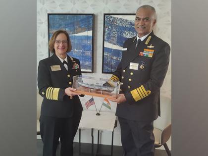Indian Navy Chief, US Naval Operations Chief discuss collaborative maritime security | Indian Navy Chief, US Naval Operations Chief discuss collaborative maritime security Indian Navy Chief, US Naval Operations Chief discuss collaborative maritime security | Indian Navy Chief, US Naval Operations Chief discuss collaborative maritime security