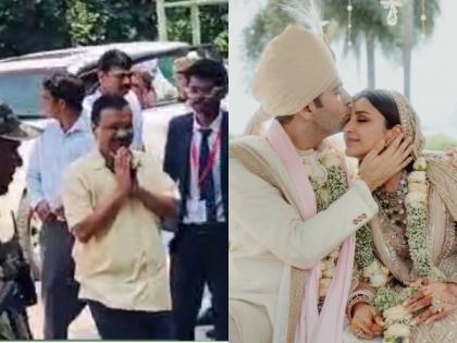 Kejriwal, Bhagwant Mann leave from Udaipur post attending RagNeeti’s wedding festivities | Kejriwal, Bhagwant Mann leave from Udaipur post attending RagNeeti’s wedding festivities