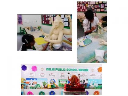 Students of Delhi Public School Nashik celebrate Ganpati Festival innovatively | Students of Delhi Public School Nashik celebrate Ganpati Festival innovatively Students of Delhi Public School Nashik celebrate Ganpati Festival innovatively | Students of Delhi Public School Nashik celebrate Ganpati Festival innovatively