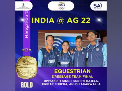 Asian Games, equestrian: India team create history clinch first-ever gold medal in Team Dressage | Asian Games, equestrian: India team create history clinch first-ever gold medal in Team Dressage Asian Games, equestrian: India team create history clinch first-ever gold medal in Team Dressage | Asian Games, equestrian: India team create history clinch first-ever gold medal in Team Dressage