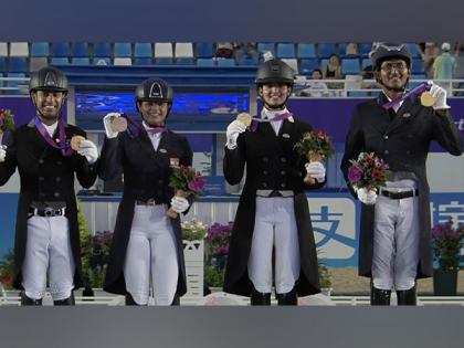 Historic win for team India in equestrian: Union Sports Minister Anurag Thakur | Historic win for team India in equestrian: Union Sports Minister Anurag Thakur Historic win for team India in equestrian: Union Sports Minister Anurag Thakur | Historic win for team India in equestrian: Union Sports Minister Anurag Thakur