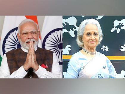PM Modi congratulates Waheeda Rehman on being honoured with Dadasaheb Phalke Award | PM Modi congratulates Waheeda Rehman on being honoured with Dadasaheb Phalke Award PM Modi congratulates Waheeda Rehman on being honoured with Dadasaheb Phalke Award | PM Modi congratulates Waheeda Rehman on being honoured with Dadasaheb Phalke Award