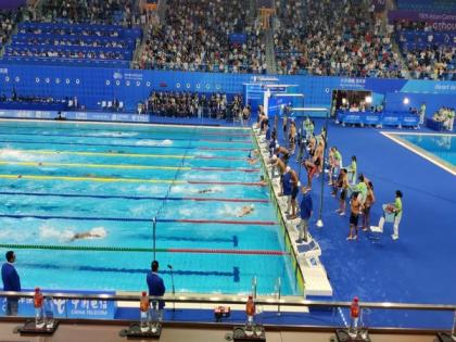 Srihari, Likith, Sajan, Tanish script history, set India's best time in men's 4X400 medley event | Srihari, Likith, Sajan, Tanish script history, set India's best time in men's 4X400 medley event Srihari, Likith, Sajan, Tanish script history, set India's best time in men's 4X400 medley event | Srihari, Likith, Sajan, Tanish script history, set India's best time in men's 4X400 medley event