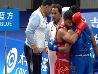 Asian Games: Suraj Yadav misses out on guaranteed medal finish, crashes out in men's 70kg wushu quarterfinal | Asian Games: Suraj Yadav misses out on guaranteed medal finish, crashes out in men's 70kg wushu quarterfinal Asian Games: Suraj Yadav misses out on guaranteed medal finish, crashes out in men's 70kg wushu quarterfinal | Asian Games: Suraj Yadav misses out on guaranteed medal finish, crashes out in men's 70kg wushu quarterfinal