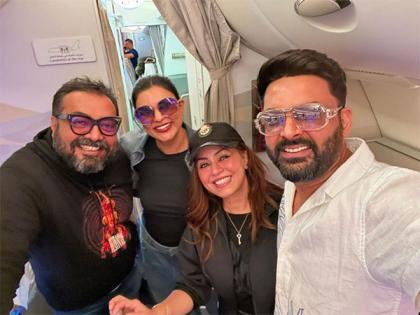 "Journey is beautiful...": Kapil Sharma meets Sushmita Sen, Mahima Chaudhry, Anurag Kashyap on flight | "Journey is beautiful...": Kapil Sharma meets Sushmita Sen, Mahima Chaudhry, Anurag Kashyap on flight "Journey is beautiful...": Kapil Sharma meets Sushmita Sen, Mahima Chaudhry, Anurag Kashyap on flight | "Journey is beautiful...": Kapil Sharma meets Sushmita Sen, Mahima Chaudhry, Anurag Kashyap on flight