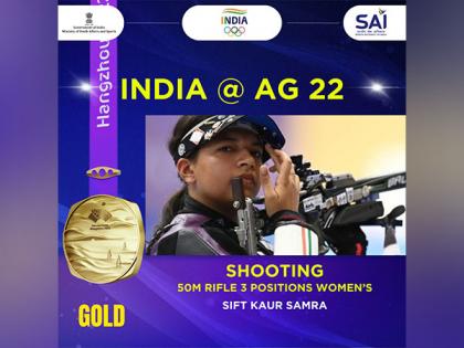 Asian Games: Shooter Sift Kaur Samra bags gold, Ashi Chouksey gets bronze | Asian Games: Shooter Sift Kaur Samra bags gold, Ashi Chouksey gets bronze Asian Games: Shooter Sift Kaur Samra bags gold, Ashi Chouksey gets bronze | Asian Games: Shooter Sift Kaur Samra bags gold, Ashi Chouksey gets bronze