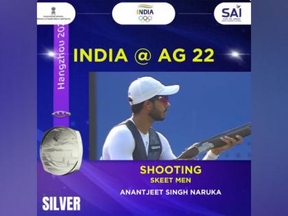 Asian Games: Anant Jeet secures silver medal in men's skeet shooting | Asian Games: Anant Jeet secures silver medal in men's skeet shooting Asian Games: Anant Jeet secures silver medal in men's skeet shooting | Asian Games: Anant Jeet secures silver medal in men's skeet shooting