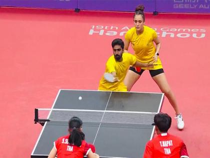 Asian Games: Sathiyan-Manika, Harmeet-Sreeja advance to pre-quarterfinals in table tennis  | Asian Games: Sathiyan-Manika, Harmeet-Sreeja advance to pre-quarterfinals in table tennis 
