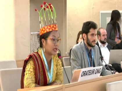 Narratives peddled by international media on Manipur violence hold no ground, activist tells UN | Narratives peddled by international media on Manipur violence hold no ground, activist tells UN