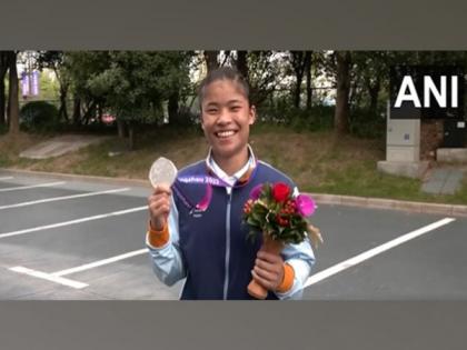 "This Silver medal is dedicated to people of Manipur": Asian Games silver medallist Roshibina Devi | "This Silver medal is dedicated to people of Manipur": Asian Games silver medallist Roshibina Devi