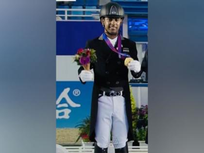 Asian Games: Rider Anush Agarwalla wins first individual medal in Equestrian; stands third | Asian Games: Rider Anush Agarwalla wins first individual medal in Equestrian; stands third Asian Games: Rider Anush Agarwalla wins first individual medal in Equestrian; stands third | Asian Games: Rider Anush Agarwalla wins first individual medal in Equestrian; stands third