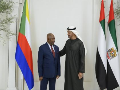 UAE President receives President of Union of Comoros | UAE President receives President of Union of Comoros UAE President receives President of Union of Comoros | UAE President receives President of Union of Comoros