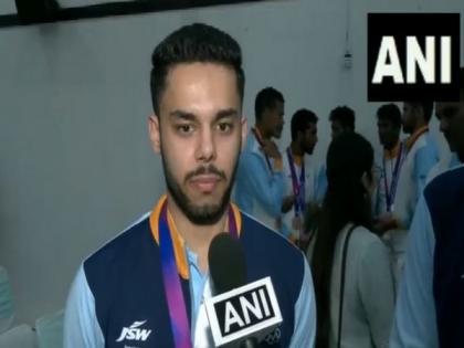 "It is a great feeling": Bronze medalist Vijayveer Sidhu on being felicitated by Sports Minister | "It is a great feeling": Bronze medalist Vijayveer Sidhu on being felicitated by Sports Minister