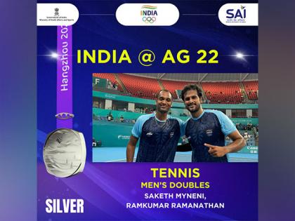 Asian Games: Indian duo Saketh-Ramanathan bow out with silver in men's doubles tennis final | Asian Games: Indian duo Saketh-Ramanathan bow out with silver in men's doubles tennis final Asian Games: Indian duo Saketh-Ramanathan bow out with silver in men's doubles tennis final | Asian Games: Indian duo Saketh-Ramanathan bow out with silver in men's doubles tennis final