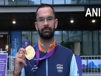 Asian Games: Indian shooter Akhil Sheoran dedicates gold medal victory to his parents | Asian Games: Indian shooter Akhil Sheoran dedicates gold medal victory to his parents