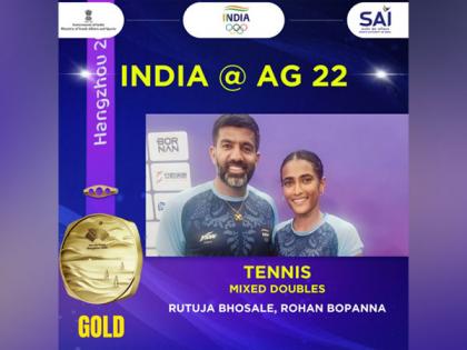 Asian Games: India wins gold in tennis mixed doubles  | Asian Games: India wins gold in tennis mixed doubles 