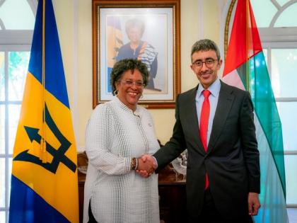 UAE Foreign Minister Abdullah bin Zayed, Barbados PM discuss joint cooperation, climate action | UAE Foreign Minister Abdullah bin Zayed, Barbados PM discuss joint cooperation, climate action