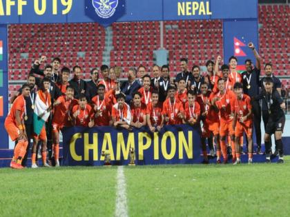 India hammer Pakistan to clinch SAFF Men’s U19 title  | India hammer Pakistan to clinch SAFF Men’s U19 title 