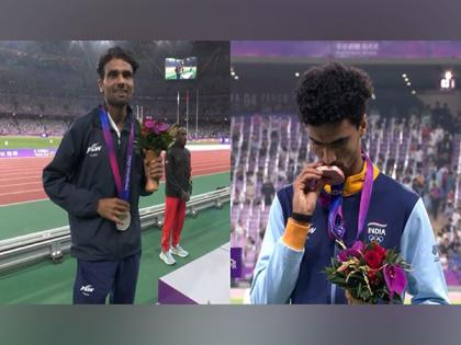 "Our champion athletes from Indian Army": Anurag Thakur congratulates Kartik, Gulveer on podium finish at Asian Games | "Our champion athletes from Indian Army": Anurag Thakur congratulates Kartik, Gulveer on podium finish at Asian Games "Our champion athletes from Indian Army": Anurag Thakur congratulates Kartik, Gulveer on podium finish at Asian Games | "Our champion athletes from Indian Army": Anurag Thakur congratulates Kartik, Gulveer on podium finish at Asian Games
