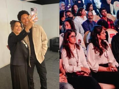 Raveena Tandon to Madhuri Dixit, celebs attend Trevor Noah’s ‘Off The Record’ show in Mumbai | Raveena Tandon to Madhuri Dixit, celebs attend Trevor Noah’s ‘Off The Record’ show in Mumbai Raveena Tandon to Madhuri Dixit, celebs attend Trevor Noah’s ‘Off The Record’ show in Mumbai | Raveena Tandon to Madhuri Dixit, celebs attend Trevor Noah’s ‘Off The Record’ show in Mumbai