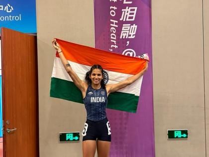 Drama unfolds as Indian hurdler Jyothi Yarraji wins silver in Asian Games amid false start controversy | Drama unfolds as Indian hurdler Jyothi Yarraji wins silver in Asian Games amid false start controversy Drama unfolds as Indian hurdler Jyothi Yarraji wins silver in Asian Games amid false start controversy | Drama unfolds as Indian hurdler Jyothi Yarraji wins silver in Asian Games amid false start controversy