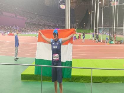 Asian Games: Seema Punia clinches bronze in women's discus | Asian Games: Seema Punia clinches bronze in women's discus Asian Games: Seema Punia clinches bronze in women's discus | Asian Games: Seema Punia clinches bronze in women's discus