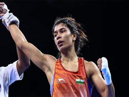 "Pride of Nizamabad": BRS MLC Kavitha lauds Nikhat Zareen for clinching bronze in Asian Games | "Pride of Nizamabad": BRS MLC Kavitha lauds Nikhat Zareen for clinching bronze in Asian Games "Pride of Nizamabad": BRS MLC Kavitha lauds Nikhat Zareen for clinching bronze in Asian Games | "Pride of Nizamabad": BRS MLC Kavitha lauds Nikhat Zareen for clinching bronze in Asian Games