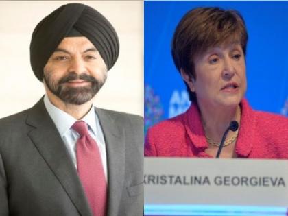 Kristalina Georgieva and Ajay Banga to address debt resilience in developing countries | Kristalina Georgieva and Ajay Banga to address debt resilience in developing countries Kristalina Georgieva and Ajay Banga to address debt resilience in developing countries | Kristalina Georgieva and Ajay Banga to address debt resilience in developing countries
