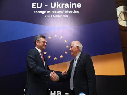 Ukraine welcomes EU foreign ministers for meeting in Kyiv | Ukraine welcomes EU foreign ministers for meeting in Kyiv Ukraine welcomes EU foreign ministers for meeting in Kyiv | Ukraine welcomes EU foreign ministers for meeting in Kyiv