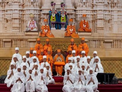 US: Over 30 American youth initiated as monks at BAPS Swaminarayan Akshardham in Robbinsville | US: Over 30 American youth initiated as monks at BAPS Swaminarayan Akshardham in Robbinsville
