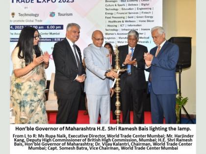 World Trade Expo a bridge for India to global market, says Bais, Governor of Maharashtra | World Trade Expo a bridge for India to global market, says Bais, Governor of Maharashtra World Trade Expo a bridge for India to global market, says Bais, Governor of Maharashtra | World Trade Expo a bridge for India to global market, says Bais, Governor of Maharashtra