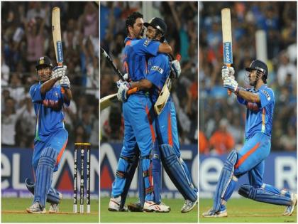 ICC Cricket World Cup: From Dhoni's match-winning six to Aamir-Venkatesh exchange, a look at iconic WC moments | ICC Cricket World Cup: From Dhoni's match-winning six to Aamir-Venkatesh exchange, a look at iconic WC moments