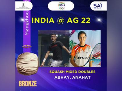 Asian Games: Anahat, Abhay sign off with bronze in mixed doubles | Asian Games: Anahat, Abhay sign off with bronze in mixed doubles