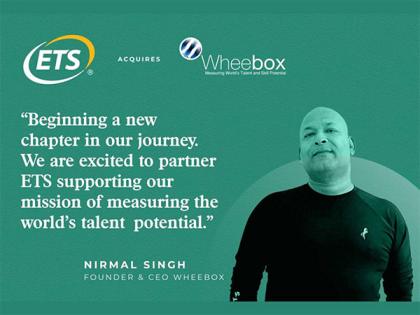Global Giant ETS acquires Indian Assessment Leader, Wheebox | Global Giant ETS acquires Indian Assessment Leader, Wheebox Global Giant ETS acquires Indian Assessment Leader, Wheebox | Global Giant ETS acquires Indian Assessment Leader, Wheebox