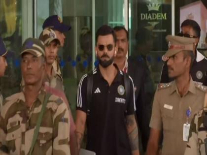 CWC: India, Australia teams reach Chennai Airport ahead of their campaign opener | CWC: India, Australia teams reach Chennai Airport ahead of their campaign opener